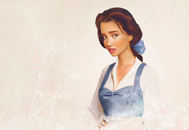 【画像】ディズニーのプリンセスをリアルに描いたアーティストの作品が美しいと話題に