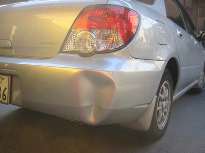 自分の運転で車を傷付けたことがある人！！