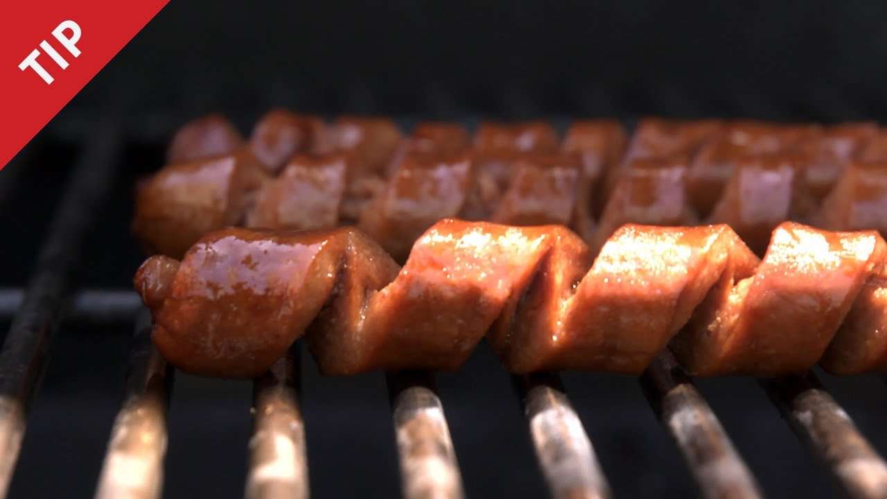 Why You Should Spiral-Cut Your Wiener - CHOW Tip - YouTube