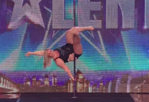 体重100キロのポールダンサーに大絶賛の声！　衝撃的なダンスの動画再生回数は1,000万回超え