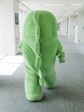 ガチャピンが『たまには歯しまったら？』というファンの問いかけ「神対応」!?