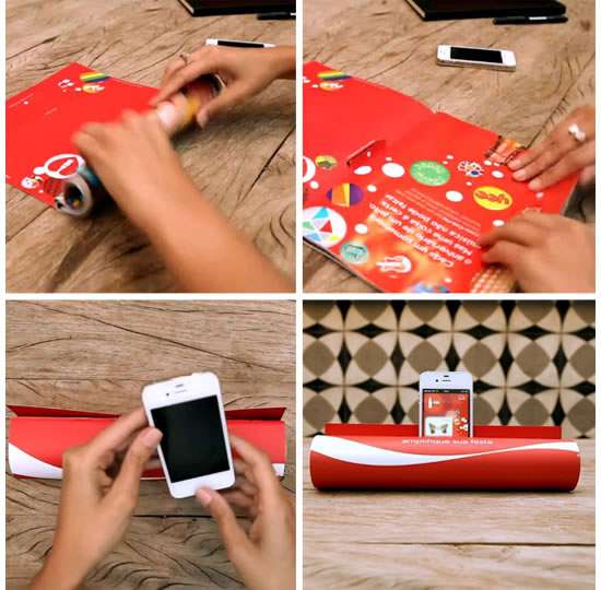紙コップとトイレ紙の芯で作る「iPhoneスピーカー」がコスパ良過ぎと話題に
