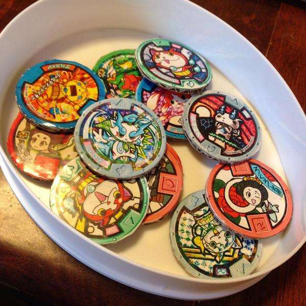 【画像】妖怪ウォッチを100円ショップの材料で簡単に自作する方法