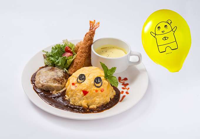 ふなっしーのカフェ「FUNAcafe」のメニューが可愛い!