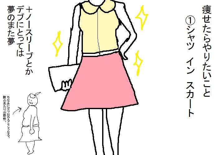 痩せたらしてみたいファッション！