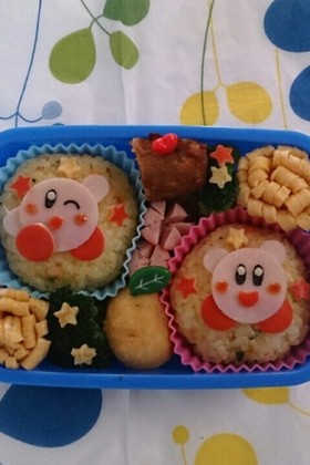 かわいいキャラ弁を貼るトピ