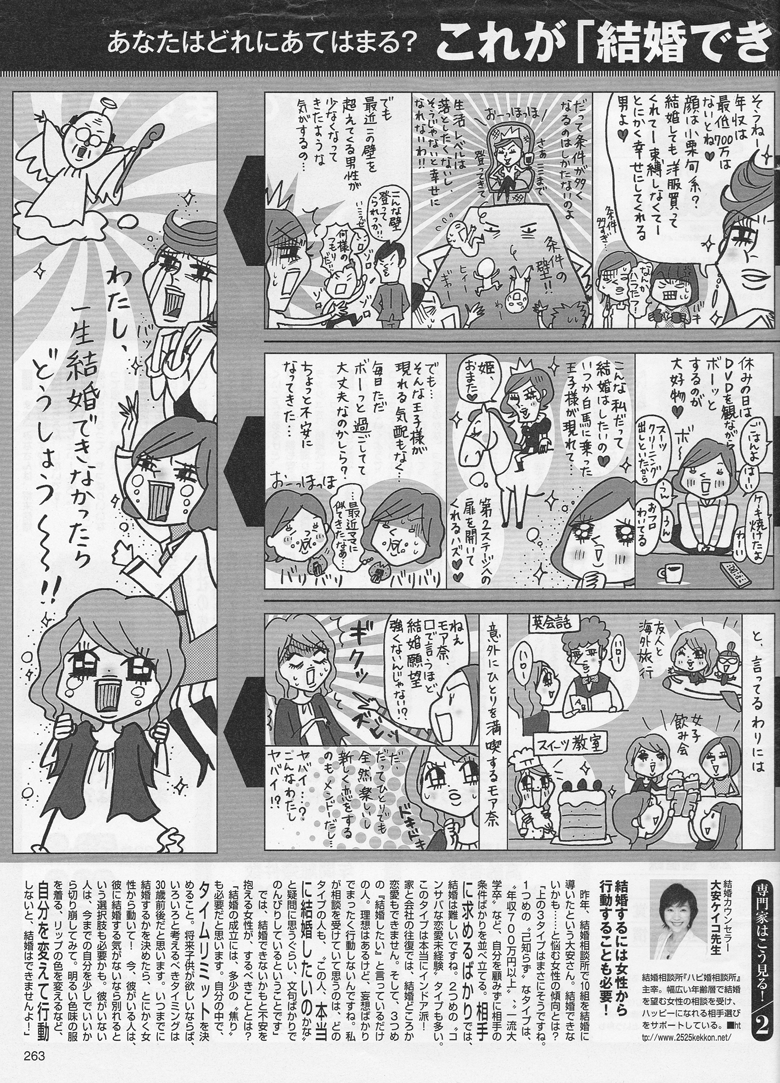 一生独身だろうな~と思うとき