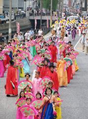 対馬のアリラン行列は名を替えただけで復活する。もう韓国利権に踊らされるな！ - くにしおもほゆ - Yahoo!ブログ