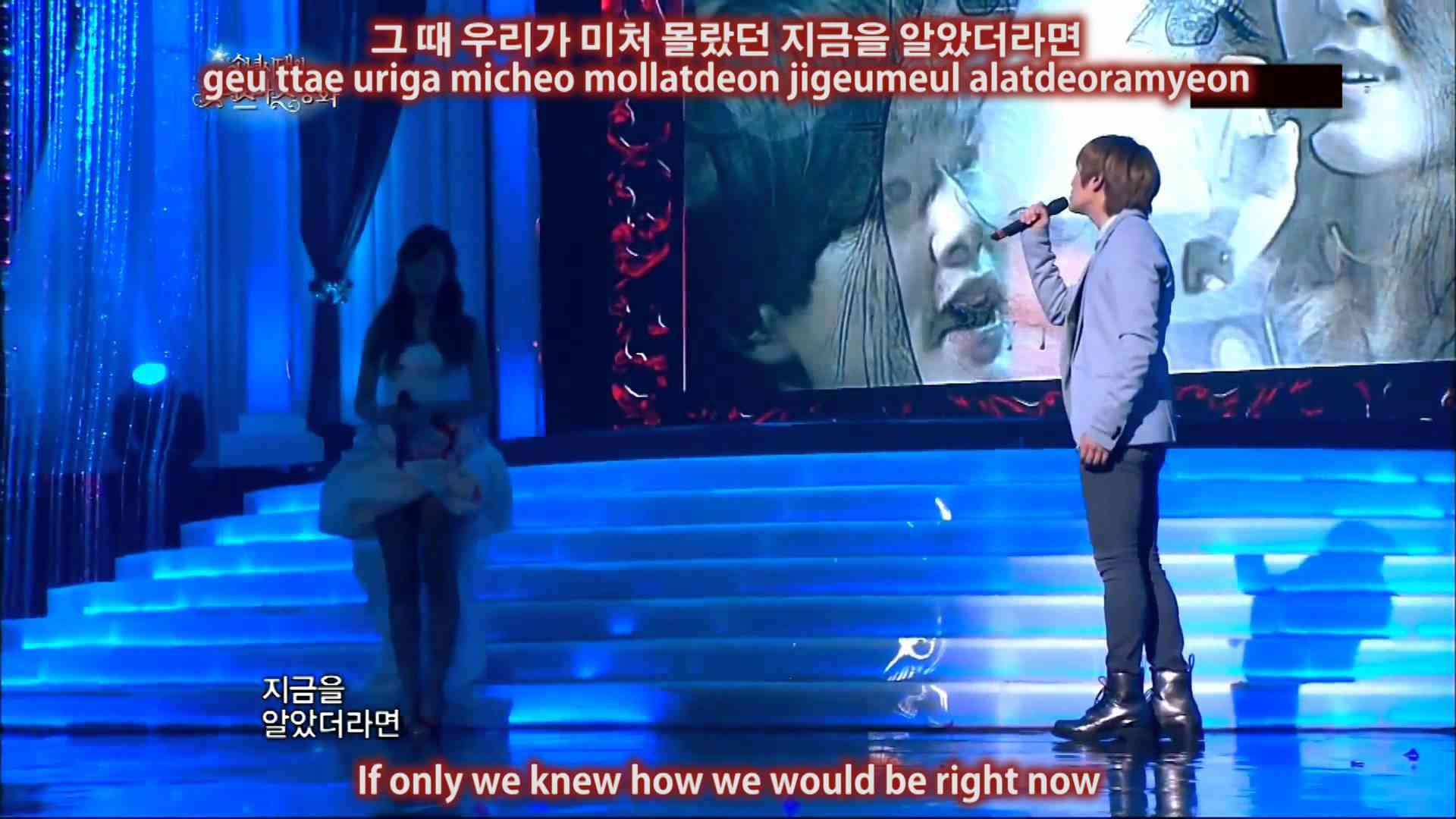 111224 Onew and Jessica One Year Later Eng Sub + Han/Rom - YouTube