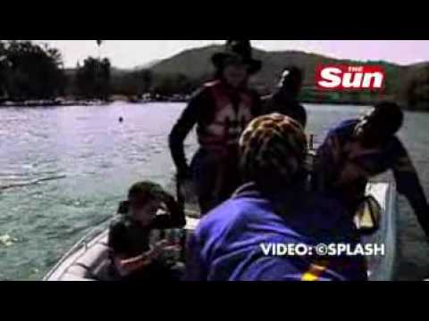 Michael Jackson and Omer Bhatti  - South Africa Holidays  - 1997 - - YouTube