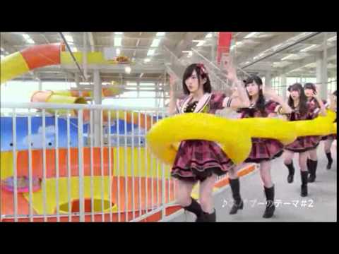 NMB48出演CM動画 スパワールド世界の大温泉　スパプーキッズ編 スライダー編 プール編 一挙大公開！ - YouTube