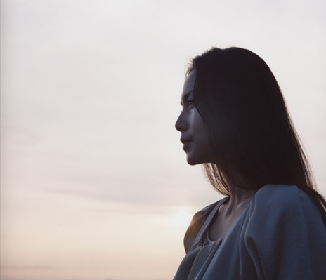 正統派の美人女優。
