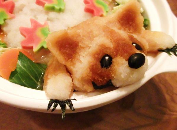 大根おろしアート「アライグマ」のクオリティが凄いww