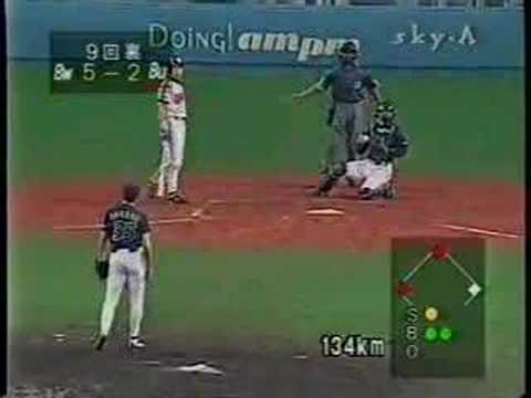 9回裏完全保存版 2001.9.26　大阪近鉄バファローズ優勝　北川博敏、奇跡の代打逆転満塁サヨナラHR - YouTube