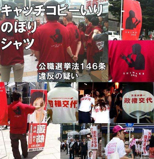 「【悲報】試しに蓮舫さんに選挙グッズの画像送った結果wwwwwwwwww」の画像 : 暇つぶしニュース