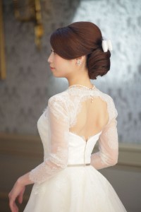 素敵な花嫁ヘアスタイルを貼っていきましょう