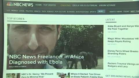 「米ＮＢＣカメラマンがエボラ出血熱に感染」　News i - TBSの動画ニュースサイト
