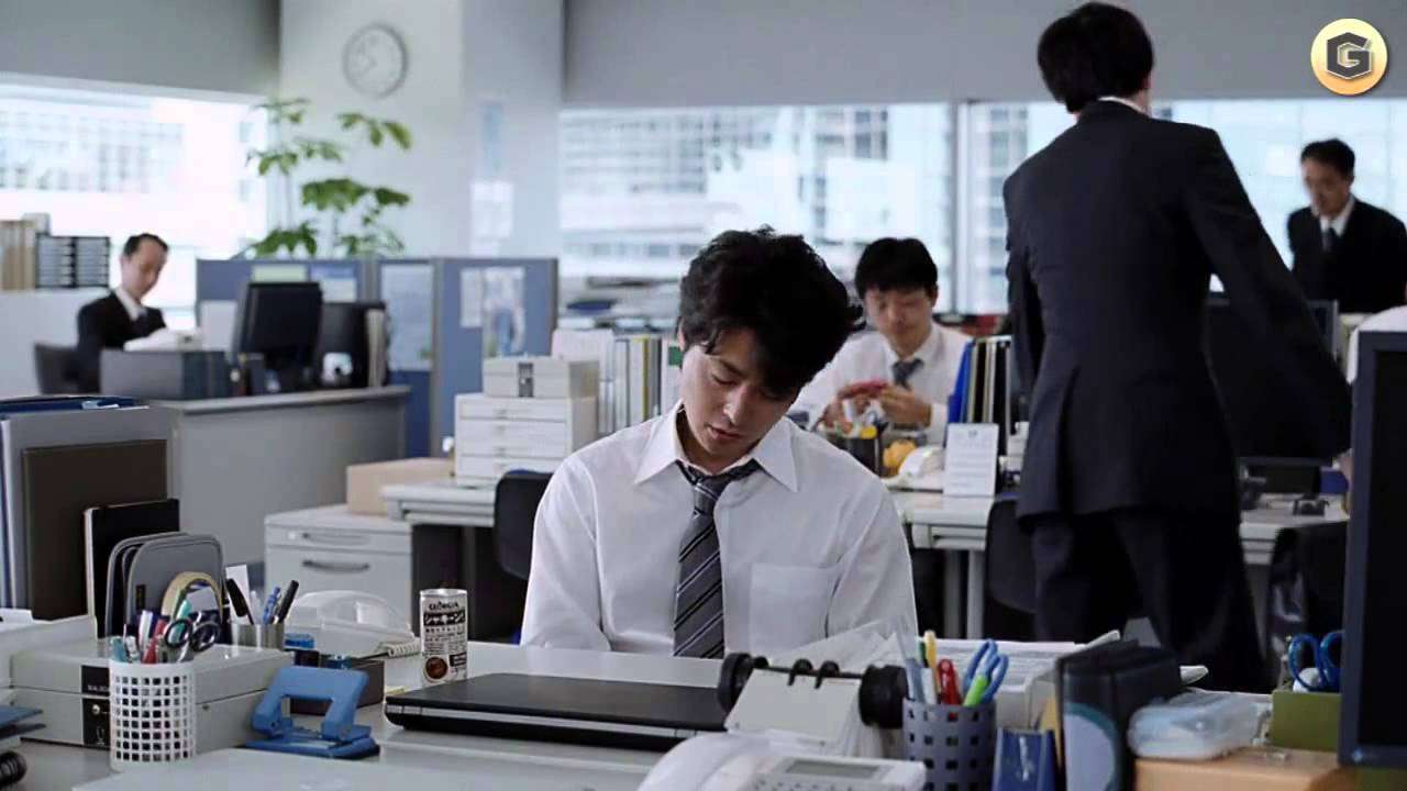 山田孝之 CM ジョージア シャキーン！ 「銀行員」篇 - YouTube