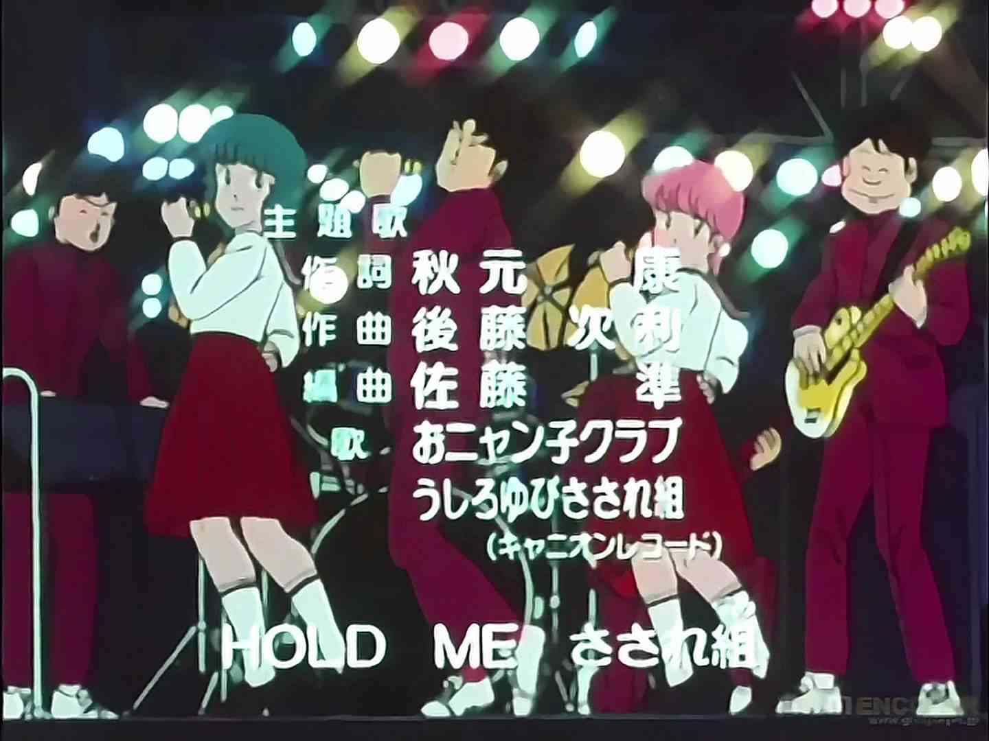 ハイスクール奇面組　OP 「うしろゆびさされ組」　4K2K - YouTube