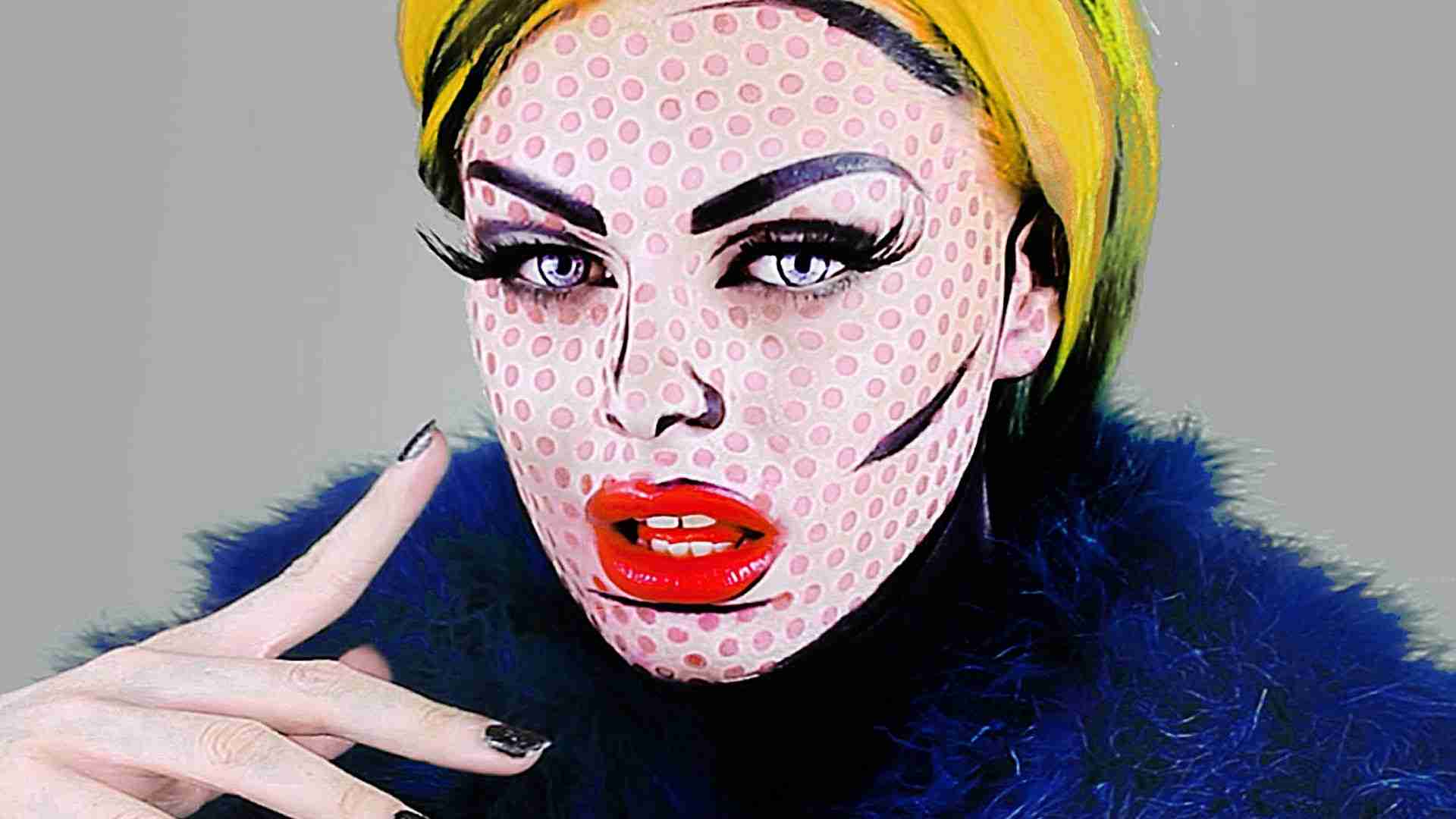 Pop Art Transformation! - Andy Warhol/Roy Lichtenstein Comic Book Tutorial - YouTube