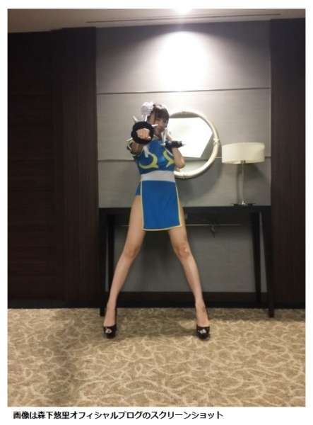 森下悠里の過激コスプレが話題。スターシャ、春麗に続きファンのリクエストも続々。