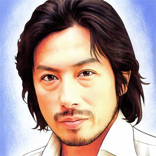 有名人の似顔絵トピ。