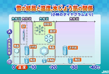 美しい雪の結晶の画像を下さい！