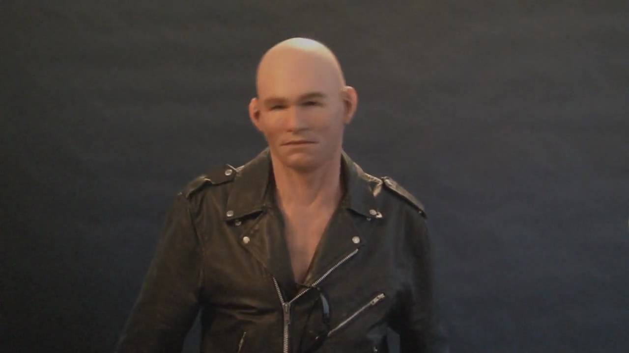 The Handsome Guy Silicone Mask SPFX - YouTube
