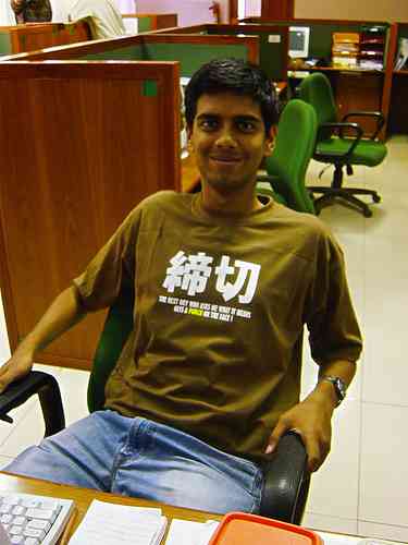 おもしろ文字Tシャツの画像を貼るトピ