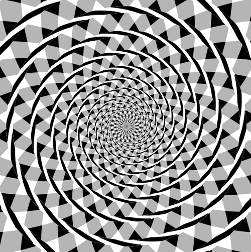【閲覧微注意】目の錯覚画像を貼るトピ