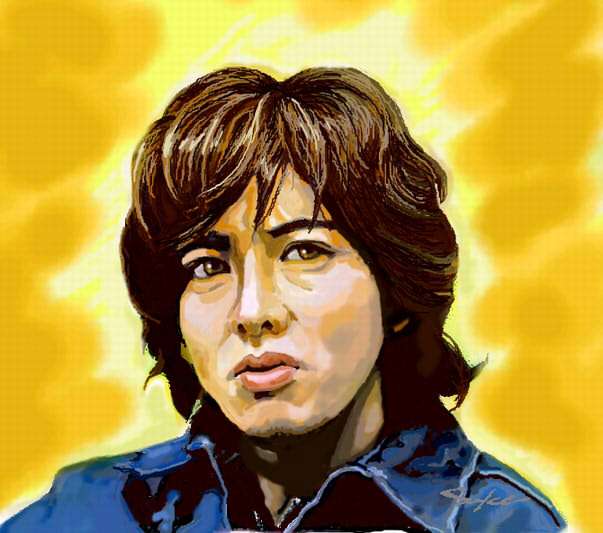 有名人の似顔絵トピ。