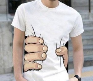 おもしろ文字Tシャツの画像を貼るトピ