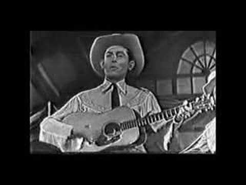 Hank Williams: Lovesick Blues - YouTube