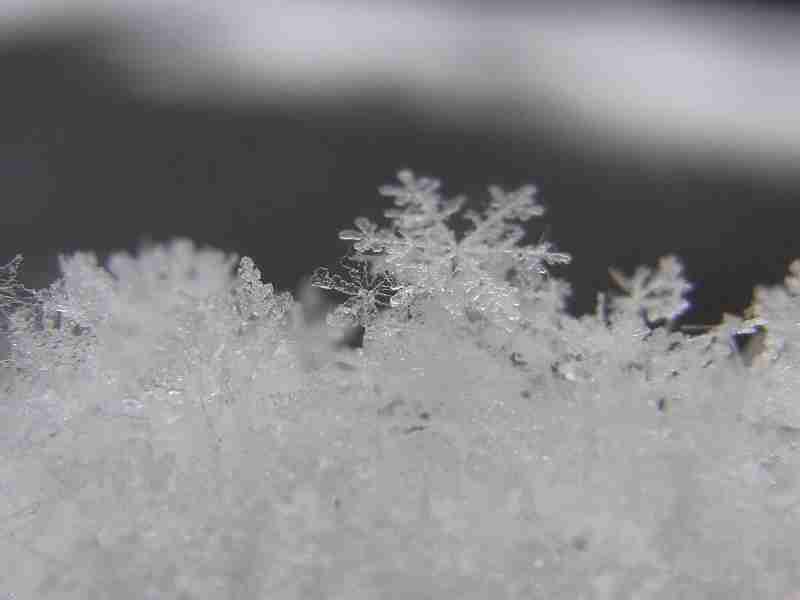 美しい雪の結晶の画像を下さい！