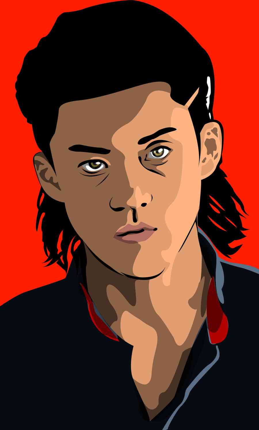 有名人の似顔絵トピ。