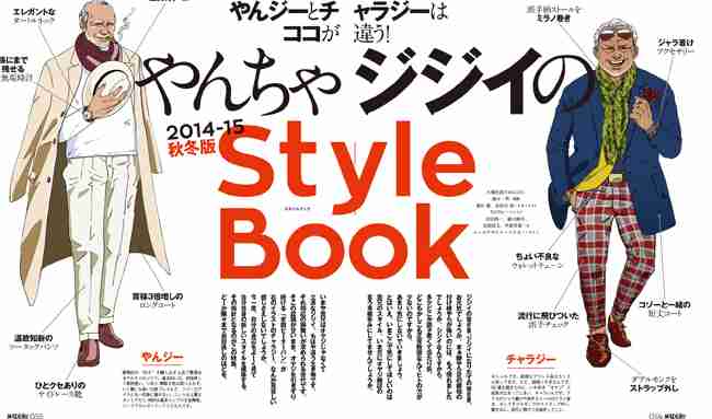 父親のファッションについて