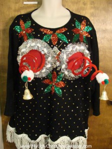ダサい！クリスマスセーターを貼るトピ