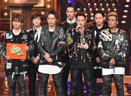 日本レコード大賞：大賞は三代目 J Soul Brothers　「R．Y．U．S．E．I．」で初受賞 - MANTANWEB（まんたんウェブ）