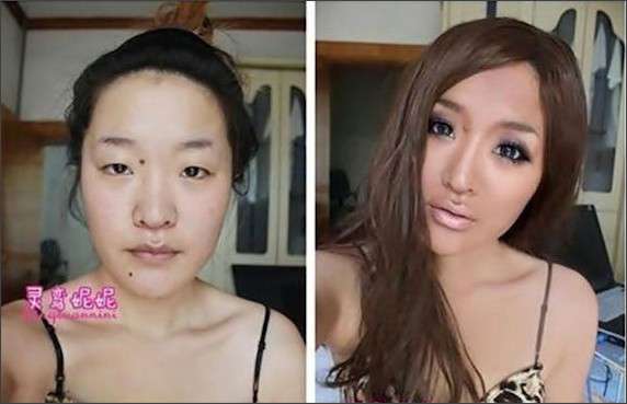 まるで魔法！ 化粧でまったくの別人になっている女性8選