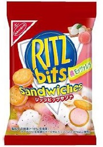 話題の“桃モッツァレラ”がリッツに!?「リッツビッツサンド桃モッツァレラ」がファミマで限定発売 － えん食べ