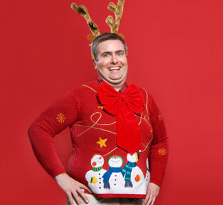 ダサい！クリスマスセーターを貼るトピ