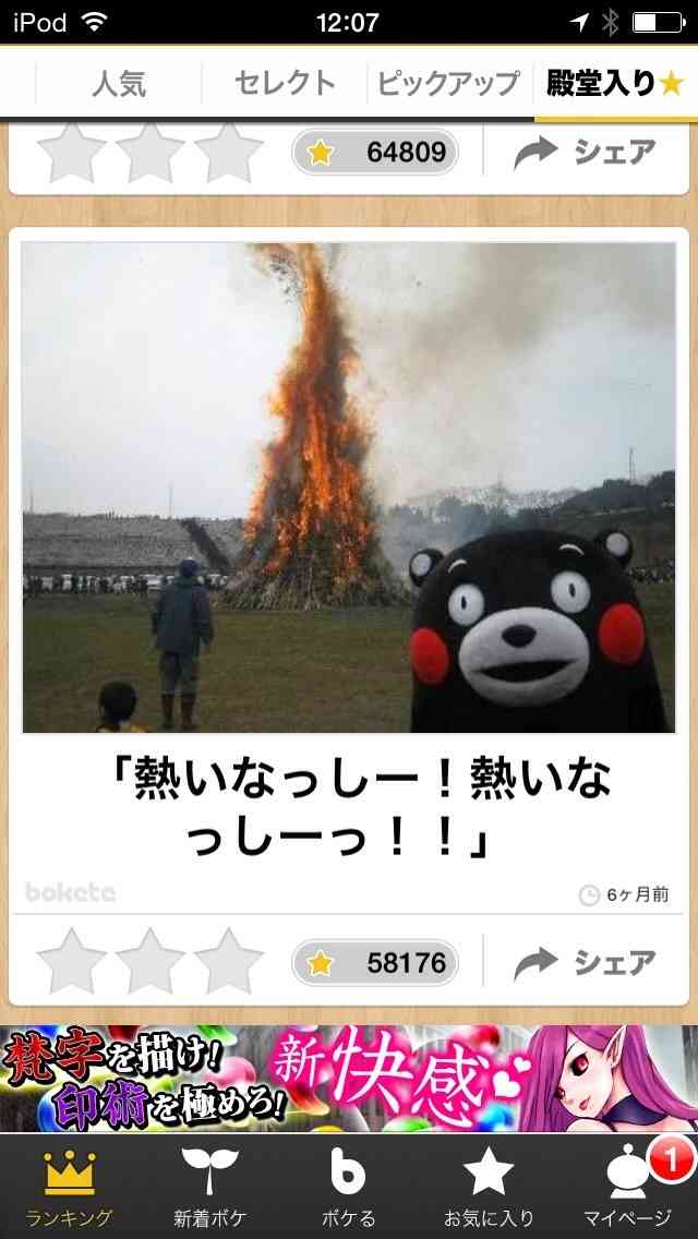 2014年の締めくくりに「ボケて」を貼っていこう