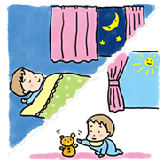 平日何時起き？何時就寝？