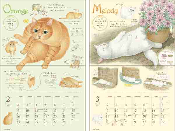 気持ちが明るくなりそうな来年のカレンダー！
