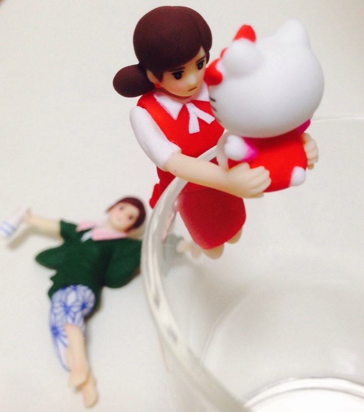 コップのフチ子が好きな人～！