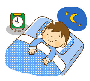 お子さん、何時に寝ますか？