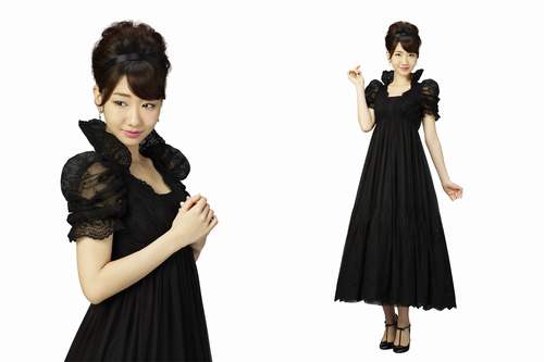 AKB柏木由紀が“黒由紀姫”に、薩摩大使務める鹿児島県の黒素材PR。 | Narinari.com