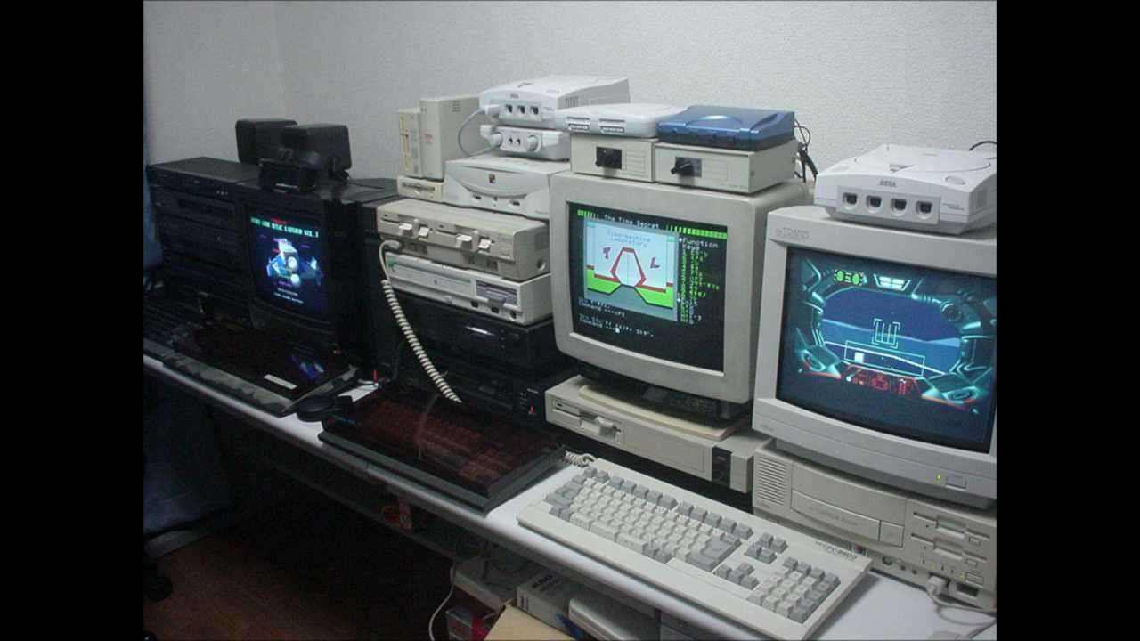 (Transition of Japanese Retro PC Room) 80s 90s OTAKU ROOM