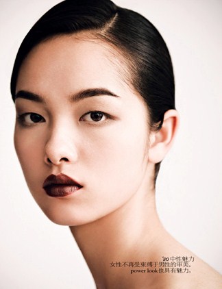 独特な顔立ちの方!