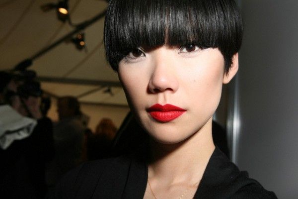 独特な顔立ちの方!